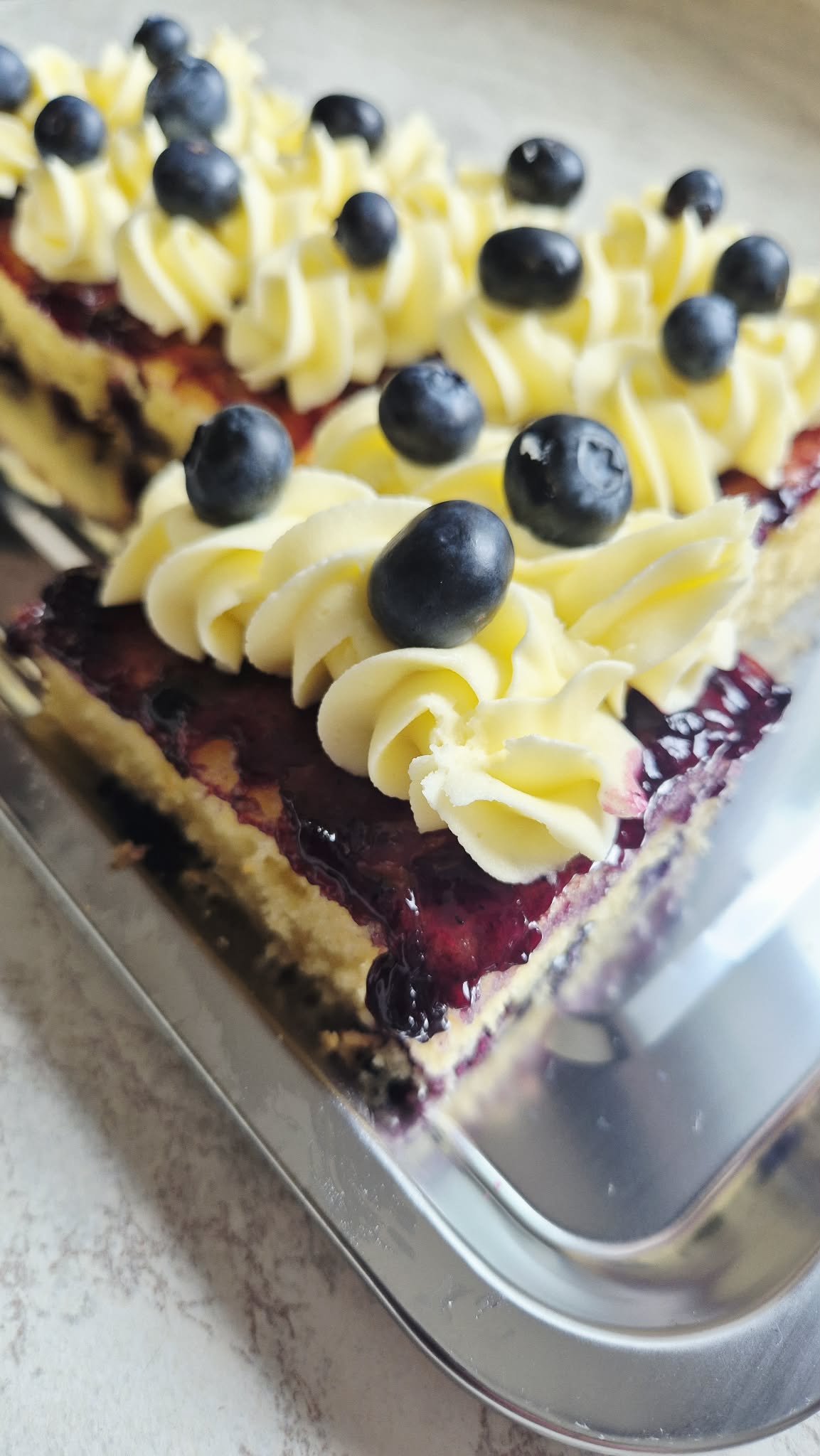 Blueberry & Lemon Cake